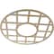 Ekena Millwork O'Neal Wood Fretwork Pierced Ceiling Medallion, Hickory, 40"OD x 14 1/2"ID x 3/8"T CMWP40X40X0375ONHI - alternate 3